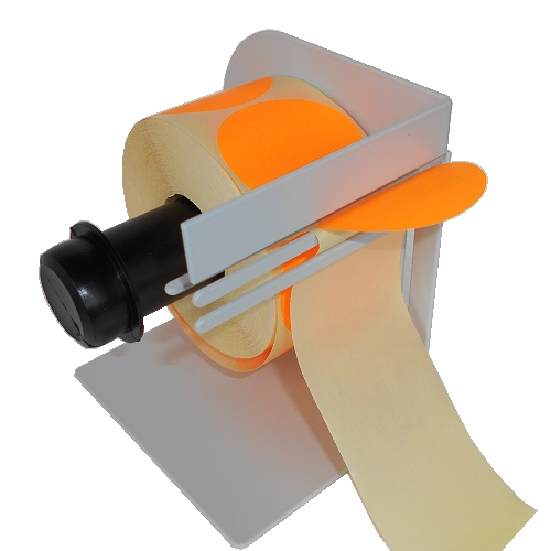 Dévidoir blanc manuel d'étiquettes DM-100 économique