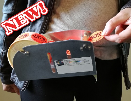Dévidoir manuel ceinture d'étiquettes DM-50C