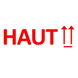 BOBINE "HAUT" 013 - 1300 ETIQUETTES 90 X 132 MM VELIN