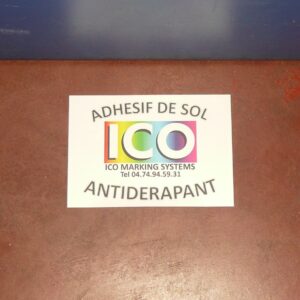 Adhésifs personnalisés pour le sol