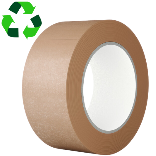 Colis de 36 rouleaux en kraft recyclable adhésif 50mm x 50 ML